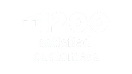 More than 1200 satisfied customers