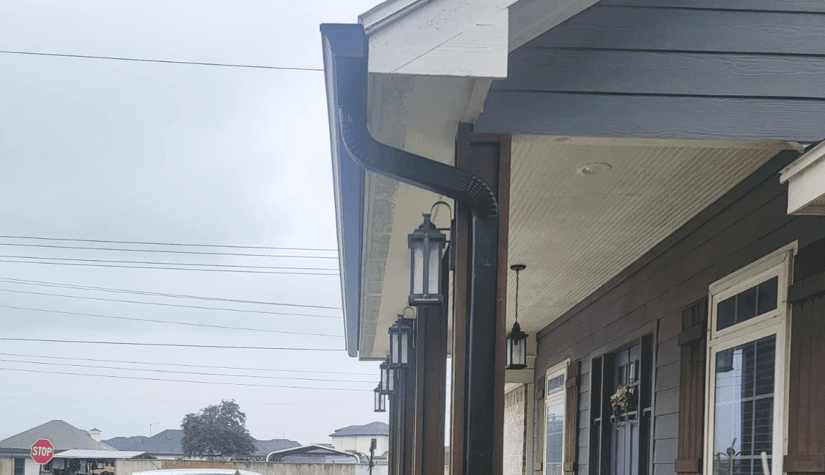 Gutters installed in South Texas
