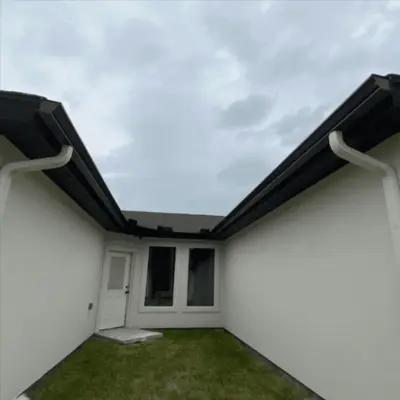 Kimie's experience for gutter installation project in Texas
