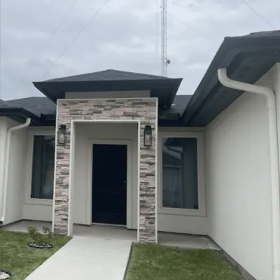 Kimie's experience for gutter installation project in Texas