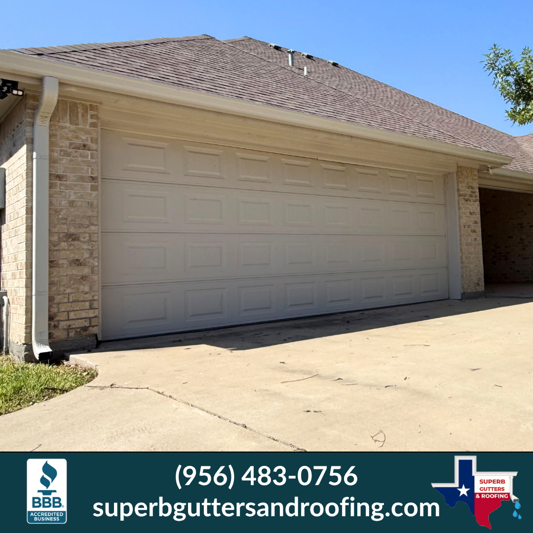 Gutters installation in Edinburgt Texas